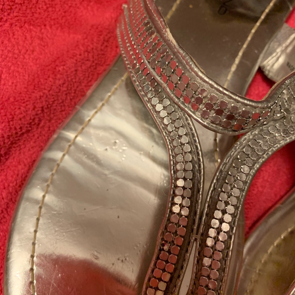 Silver Sandals - Picture 3 of 3